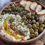 Olive Feta Board